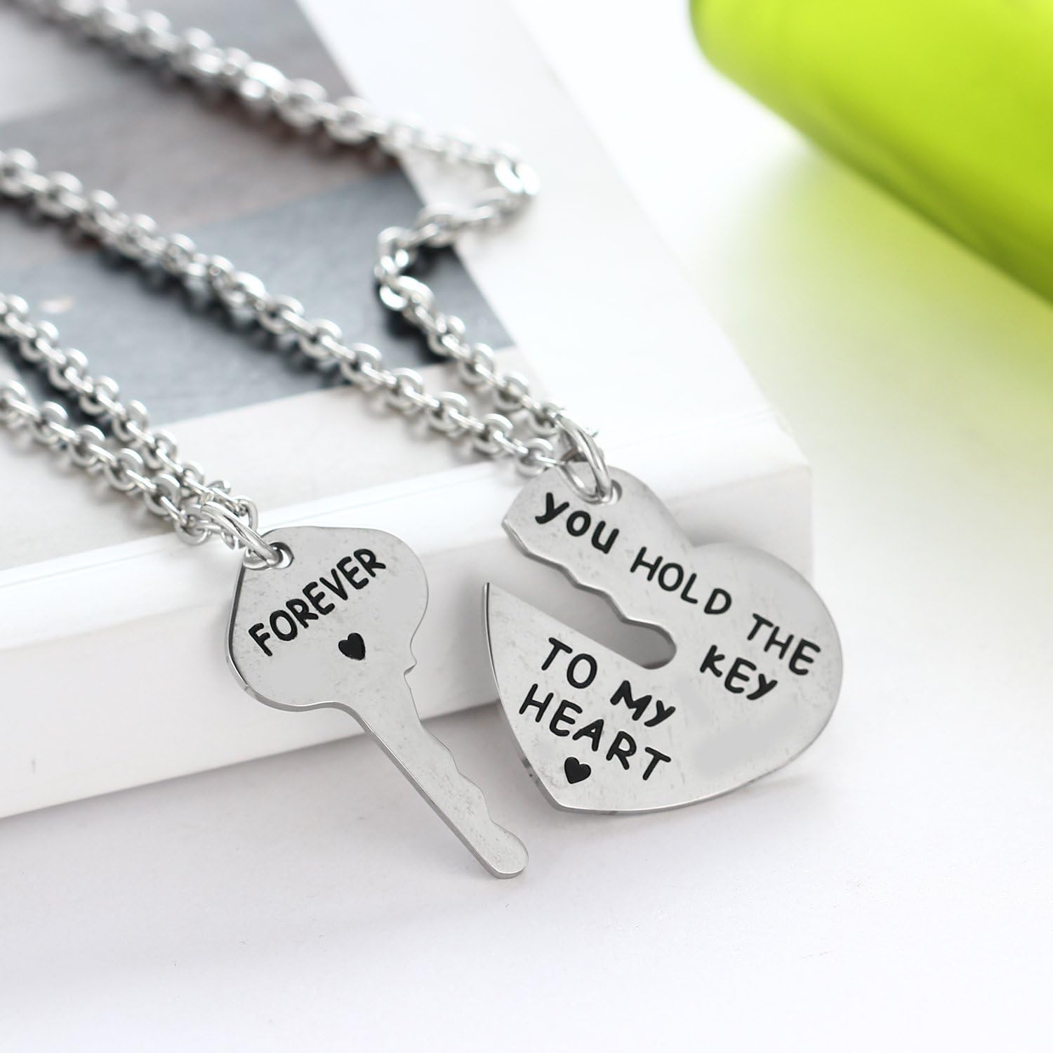 You Hold The Key To My Heart Forever Necklace