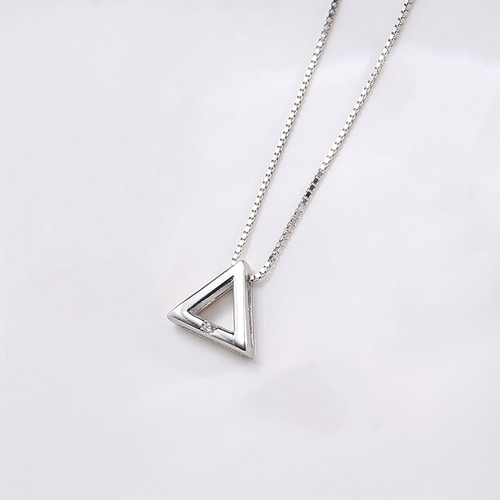 silver necklace